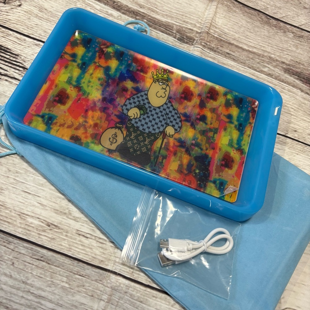 BLUE Family Guy Peter Griffin Rolling Tray
